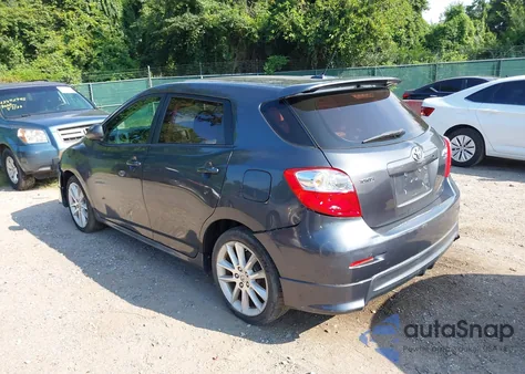 2009 Toyota Matrix Xrs z USA, uszkodzony, nr VIN 2T1GE40E19C005116